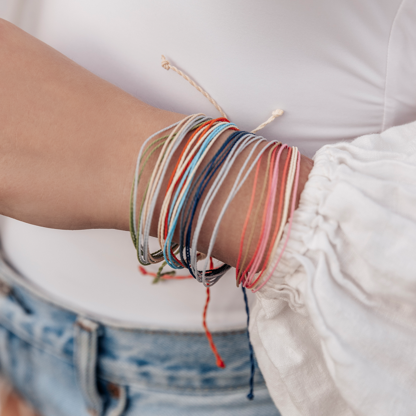 Ride the Wave String Bracelet