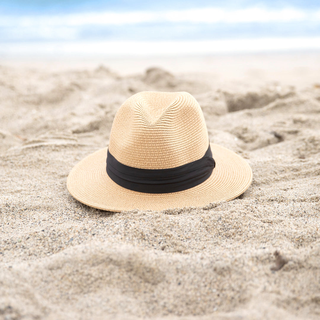 Packable Panama Beach Hat